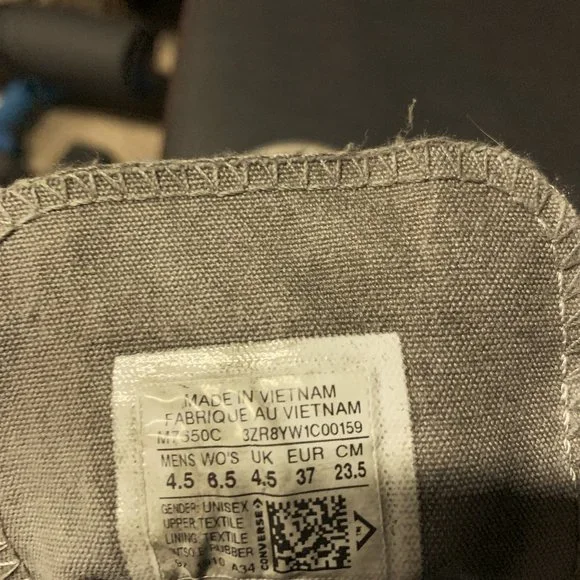 Distressed Converse Chuck Taylor Americana - Picture 5 of 10